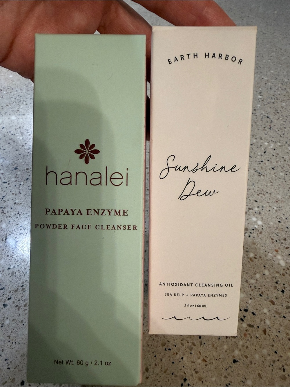 Cleanser bundle-Papaya Enzyme Powder Face Cleanser and Sunshine Dew cleansing oi